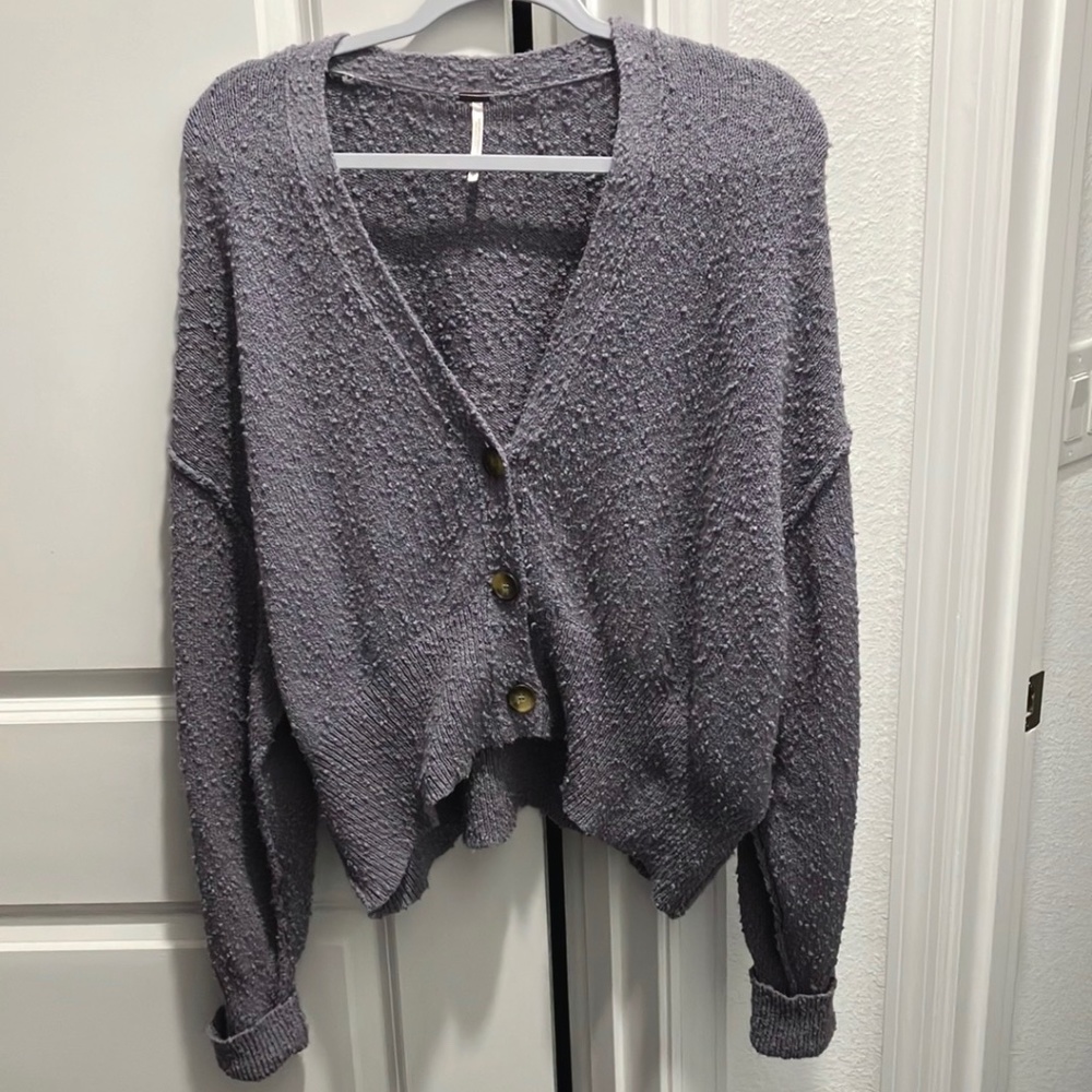 Free People Found My Friend Cardi Small - Picture 3 of 5